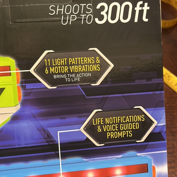 NIB Nerf Laser Strike 2 pack laser guns gun blue green - Picture 4 of 7